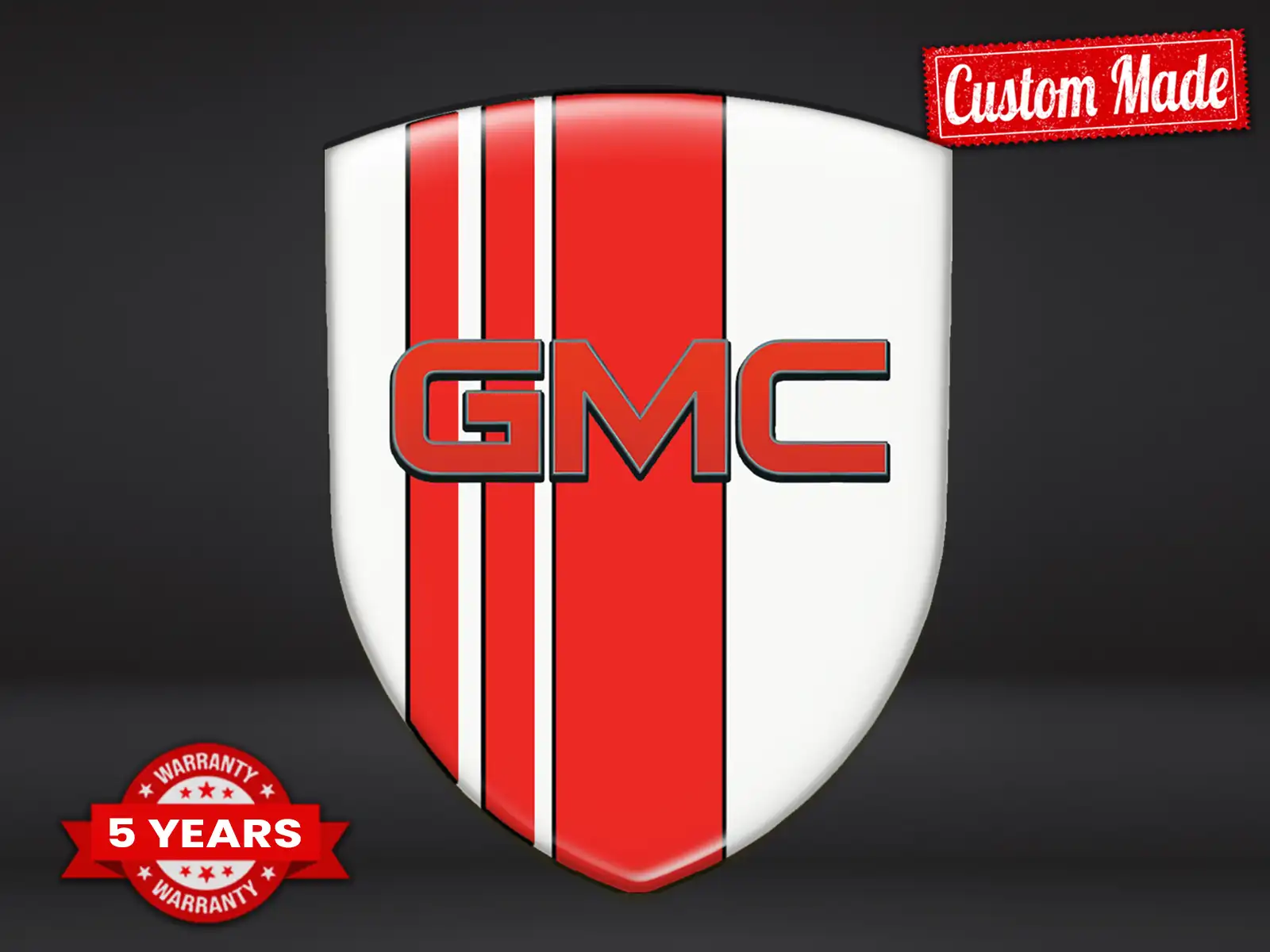 GMC Striscioni Auto Personalizzati Max Durevoli Pro